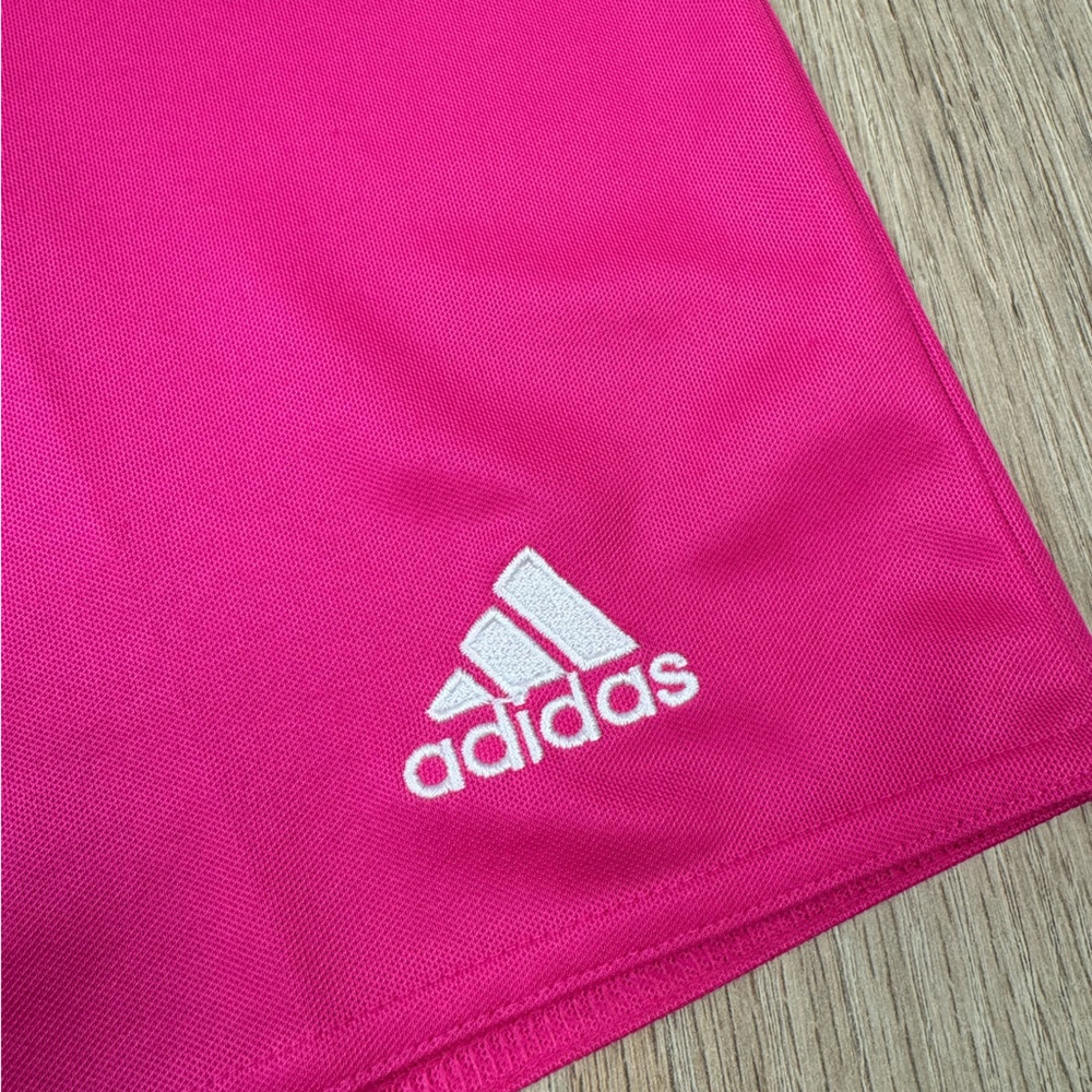 Pink Adidas Climalite Shorts Girls Medium (11/12Y)